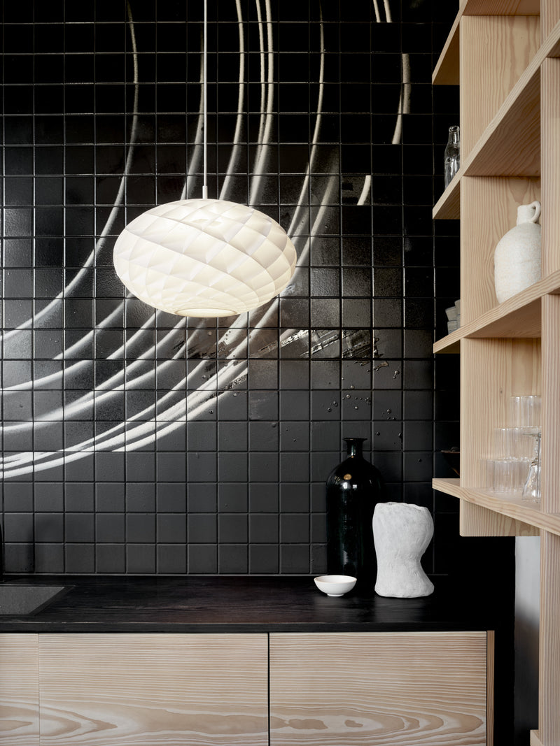Patera Oval Pendel Hvid Mat Ø 500 LED 2700K