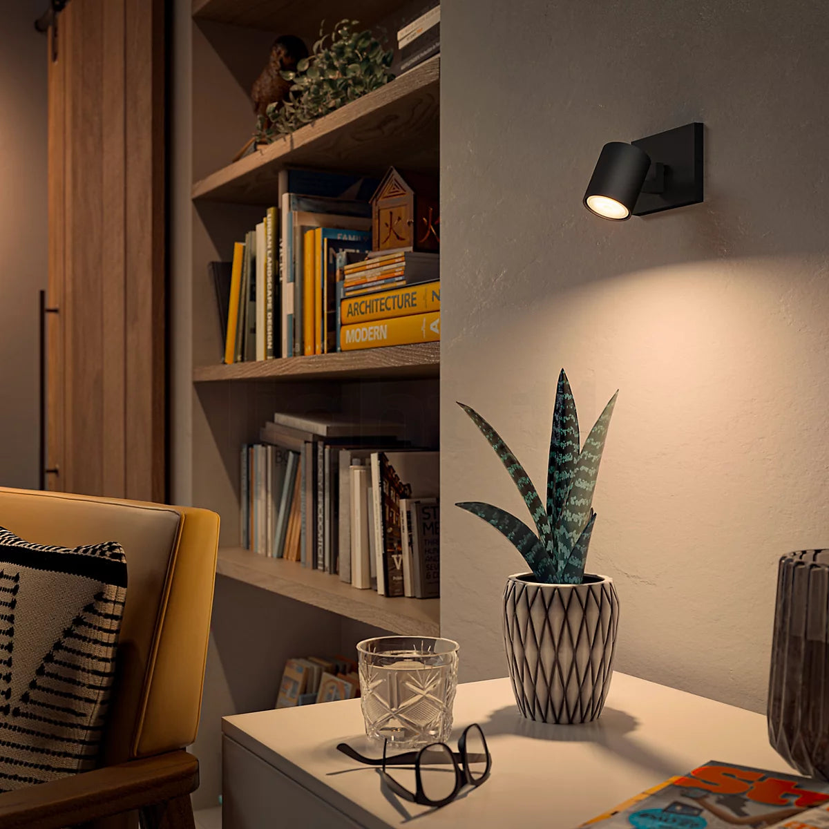 Philips Hue Runner 1-Spot Sort - White Ambiance GU10 (excl.Dim Switch)