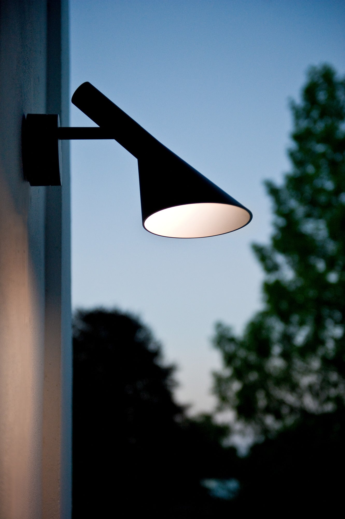 AJ 50 Væg LED 3000K Sort