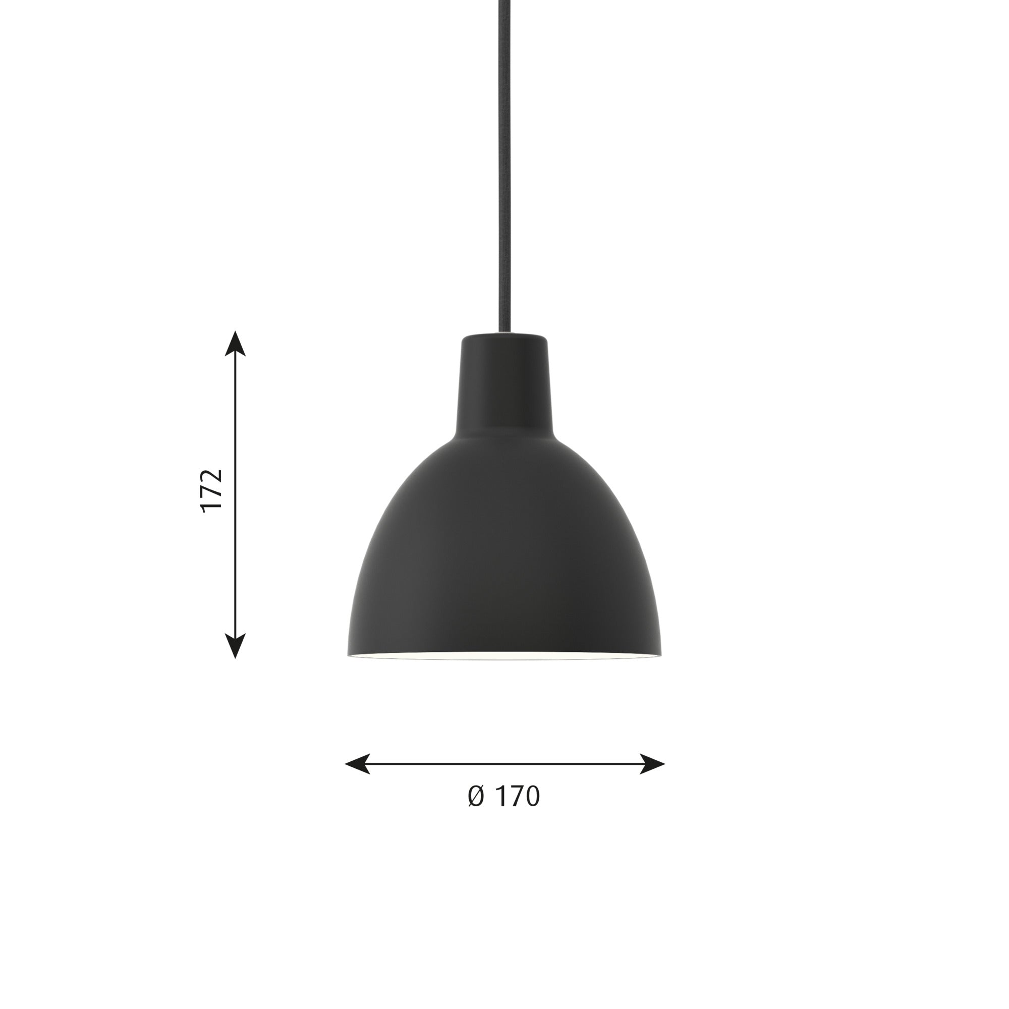 Tolbod pendel med mål