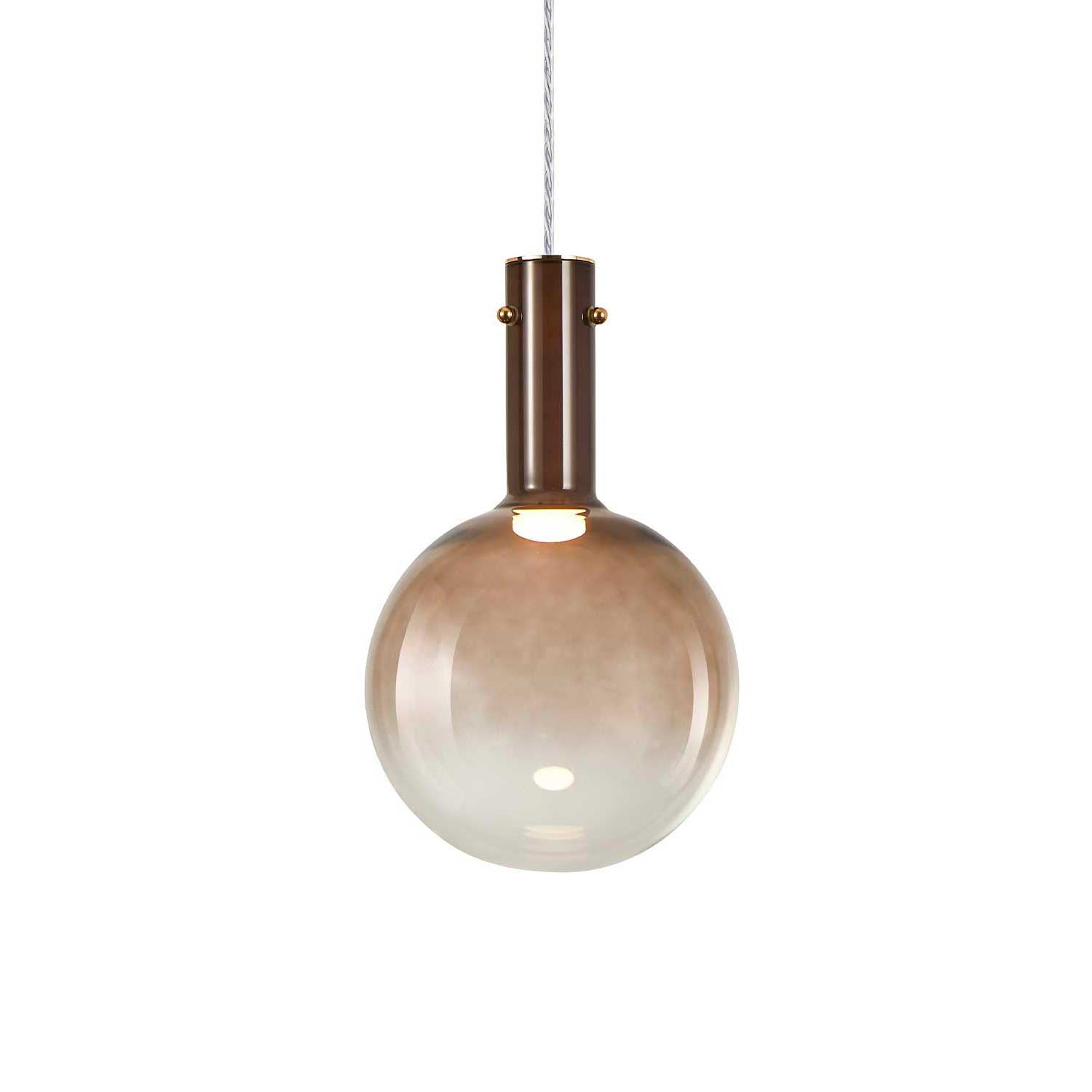 LOOM Design Raindrop 20 brandyfarvet pendel