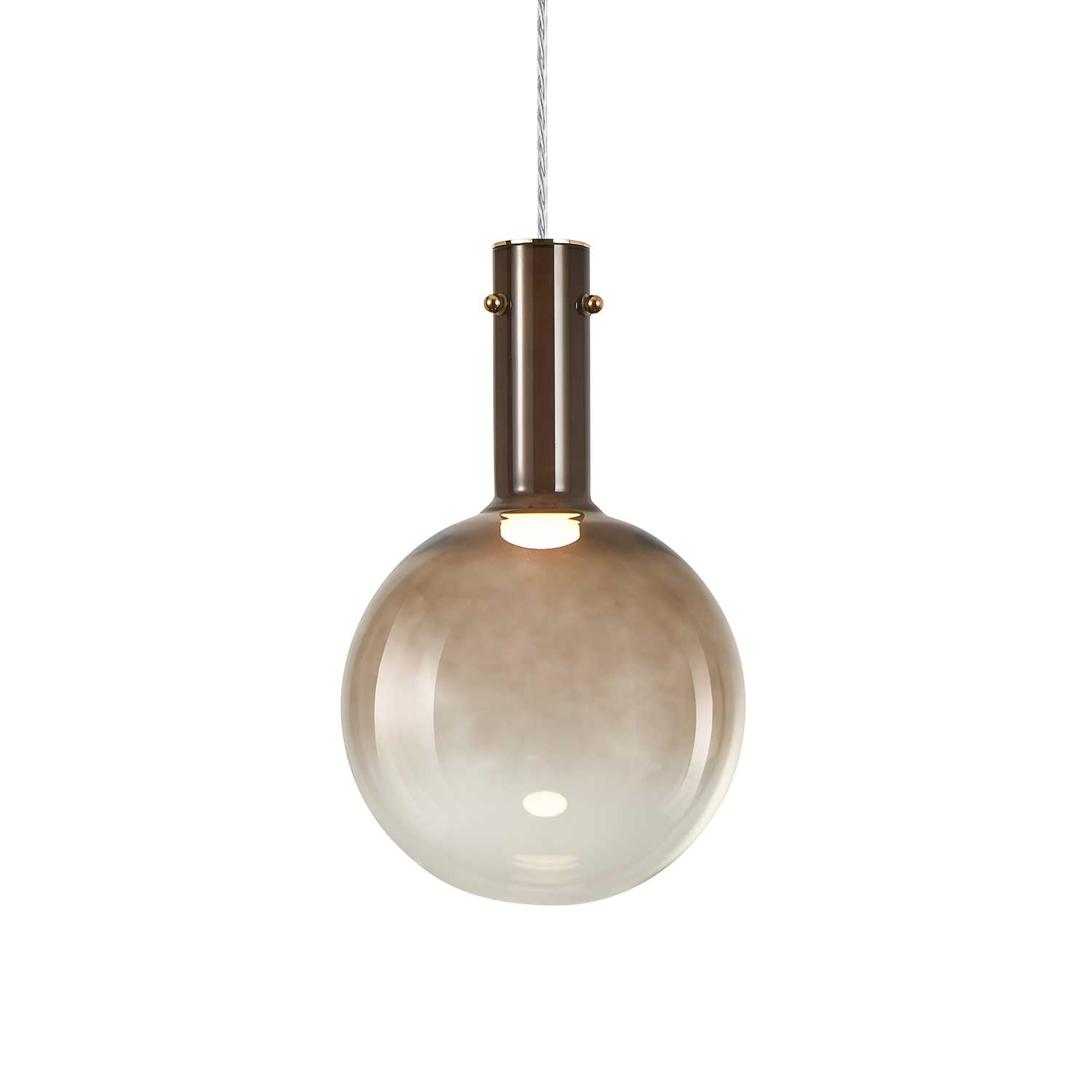 LOOM Design Raindrop 25 brandyfarvet pendel
