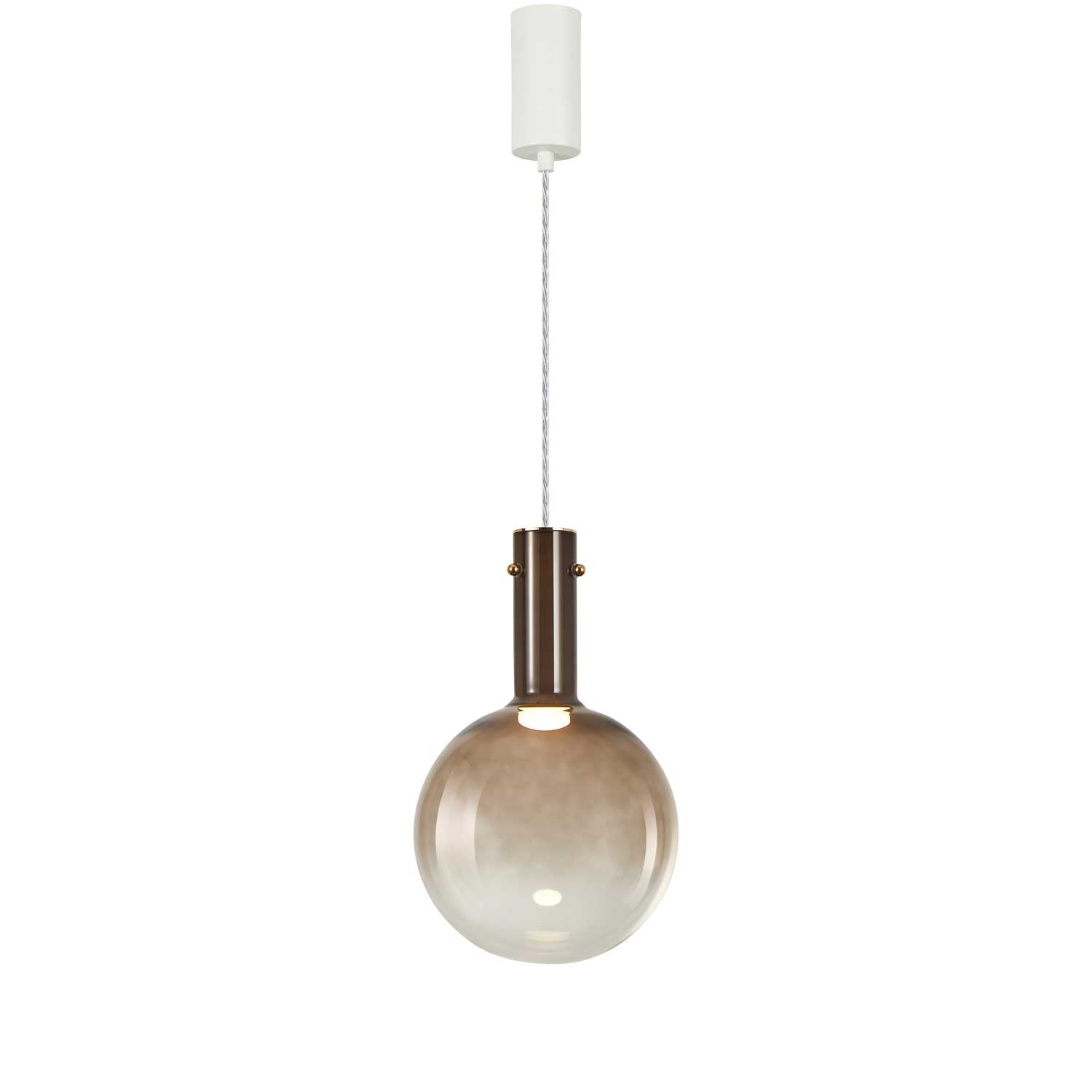 LOOM Design Raindrop 25 brandyfarvet pendel