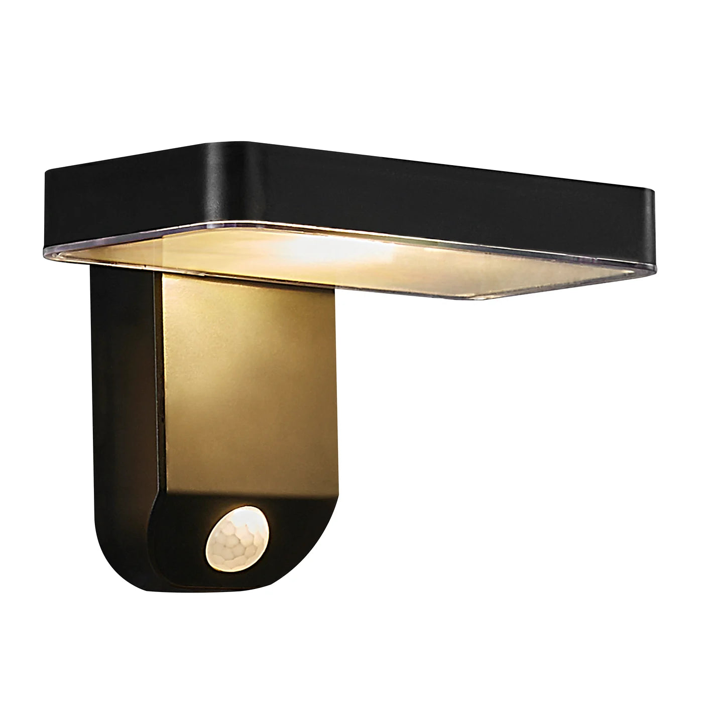 Rica Square IP44 Væglampe, Sort - Nordlux