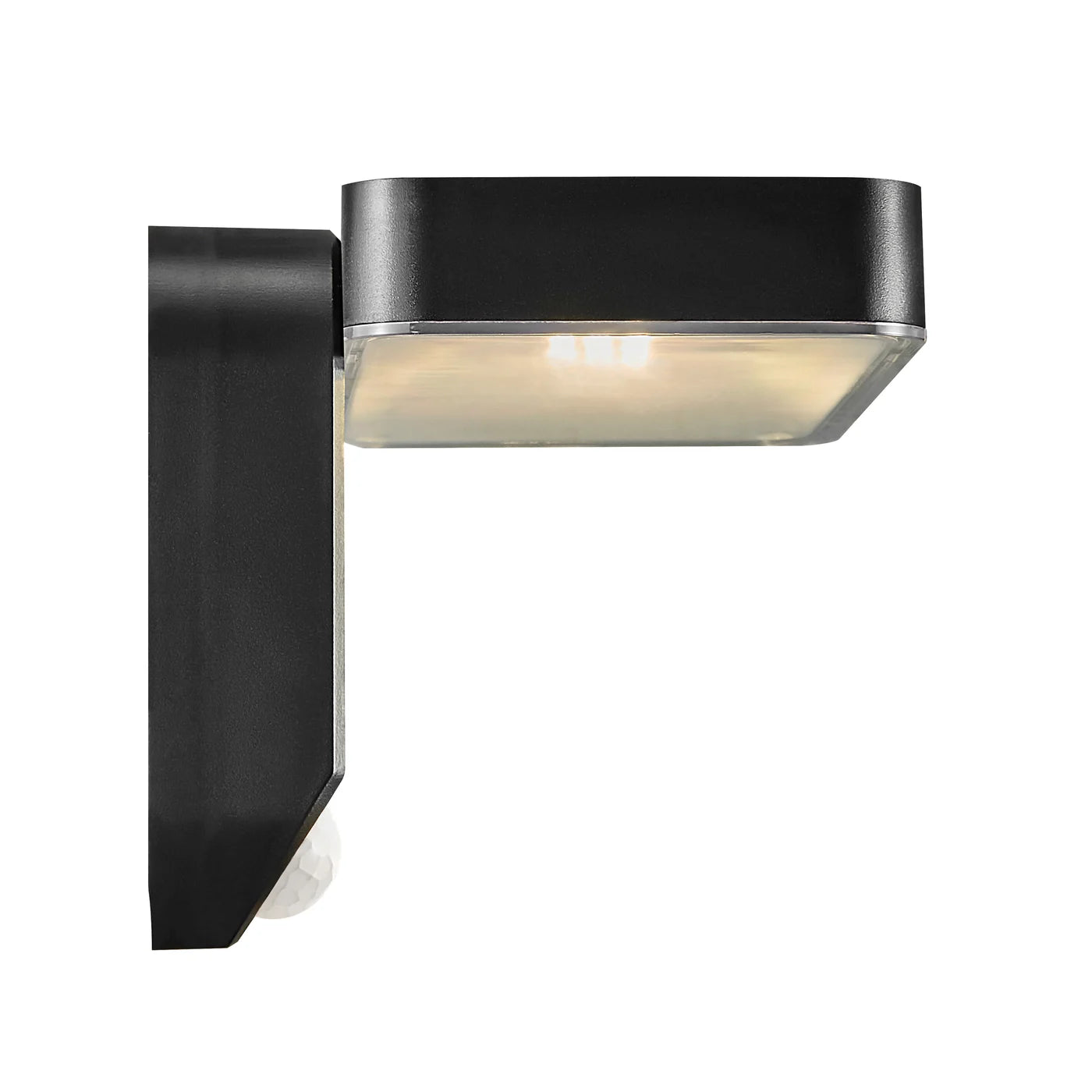 Rica Square IP44 Væglampe, Sort - Nordlux