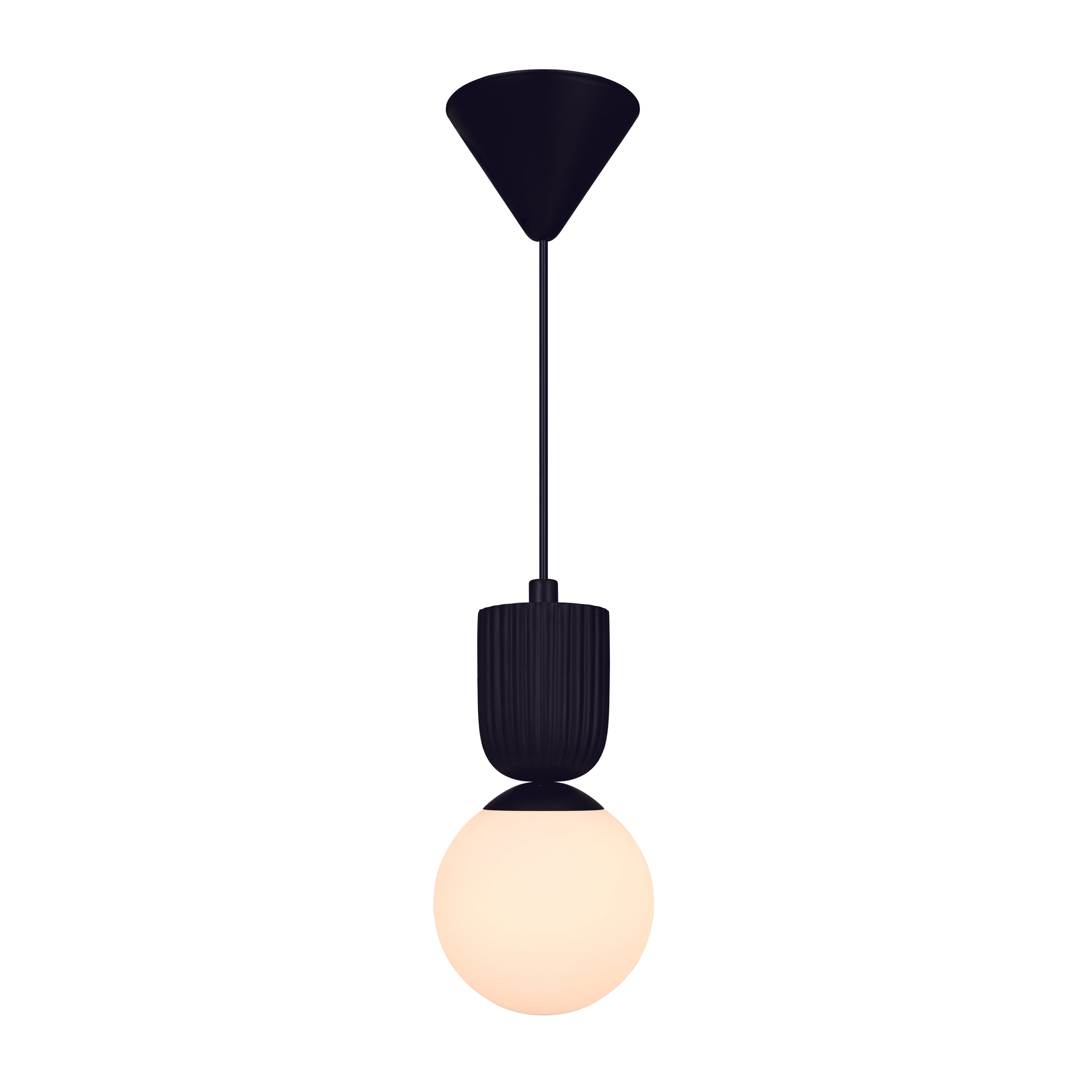 Den elegante stilren Nordlux Sadie Pendant i Sort