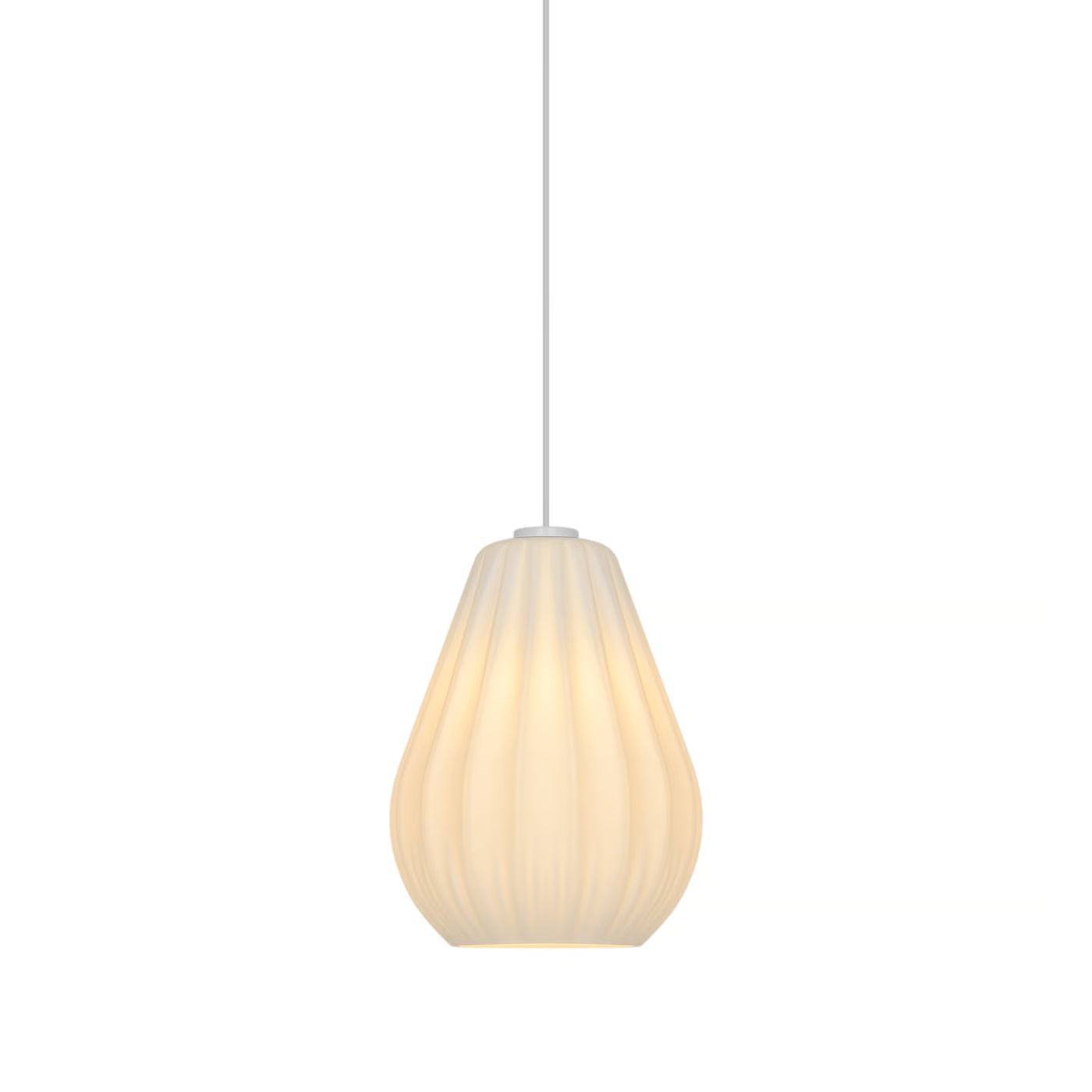 Sallino Pendel Opal Hvid