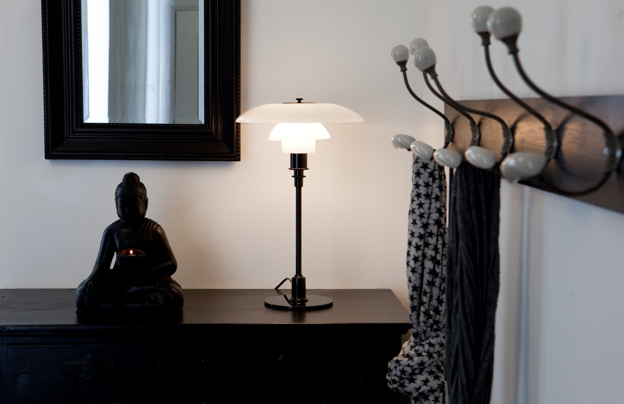 PH lampe i en entre