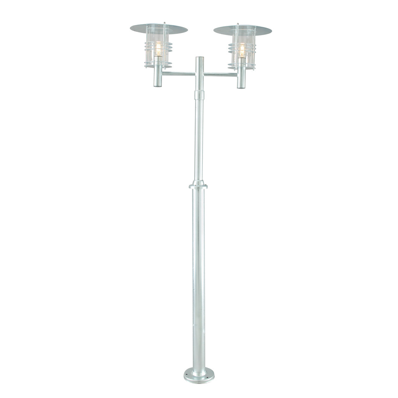 Norlys Stockholm galvaniseret stål, E27 IP54 2 x 77W 252CM - Udendørslampe