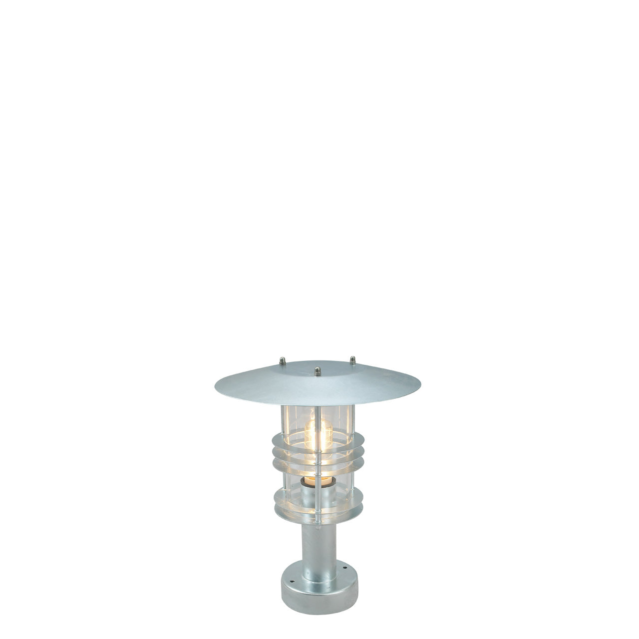 Norlys Stockholm galvaniseret stål, E27 IP54 46W 34.5CM - Udendørslampe
