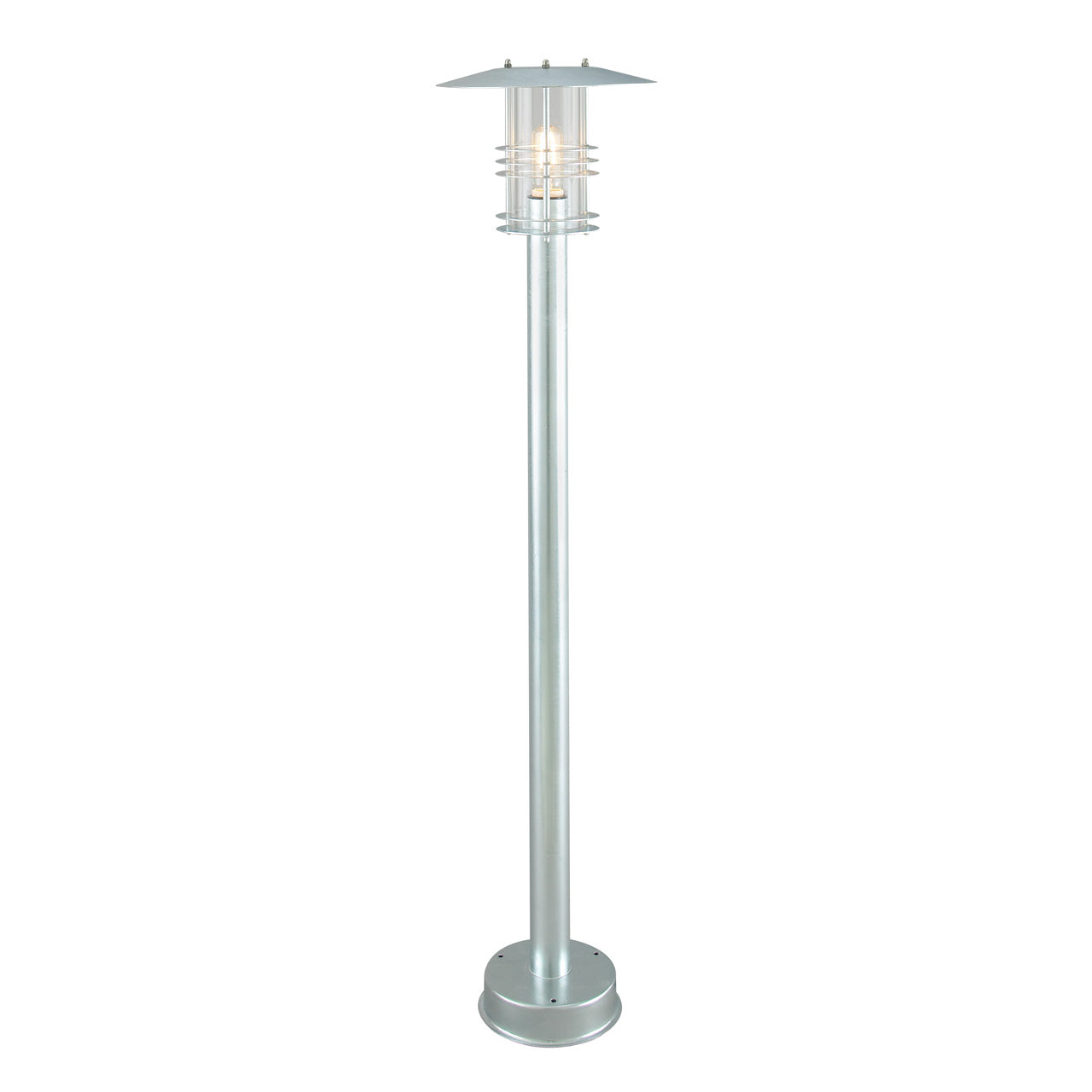 Norlys Stockholm galvaniseret stål, E27 IP54 77W 118CM - Udendørslampe