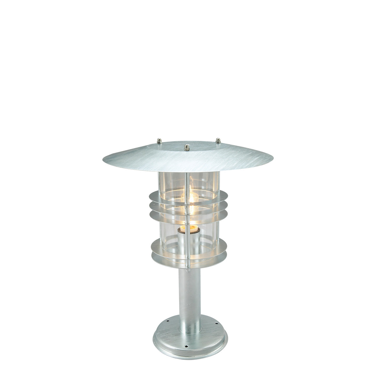 Norlys Stockholm galvaniseret stål, E27 IP54 46W 47.5CM - Udendørslampe