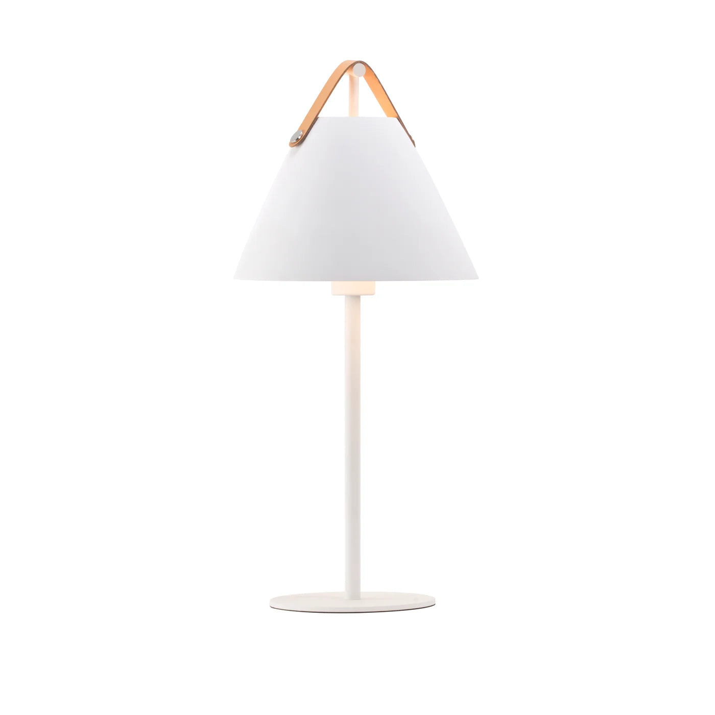 Strap Bordlampe  Hvid