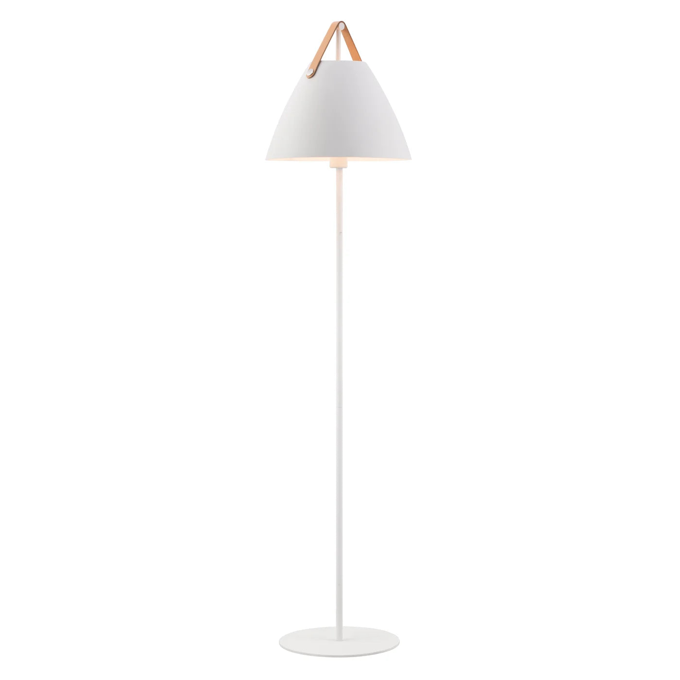 Strap Gulvlampe Hvid