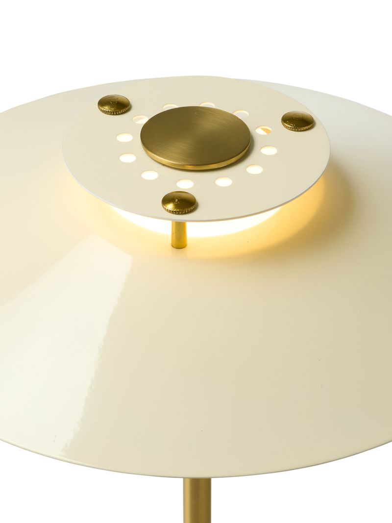 Zoomet ind på skærmen fra Rivoli Bordlampe Ø24 Cream