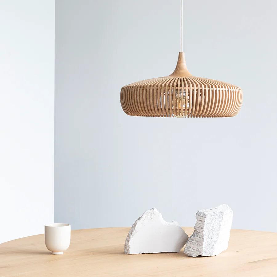 UMAGE Clava Dine Wood Ø43 Egetræ - Lampeskærm