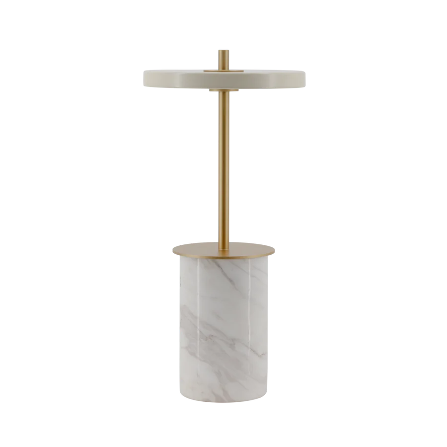 UMAGE Asteria Move Mini White Marble helt tæt på