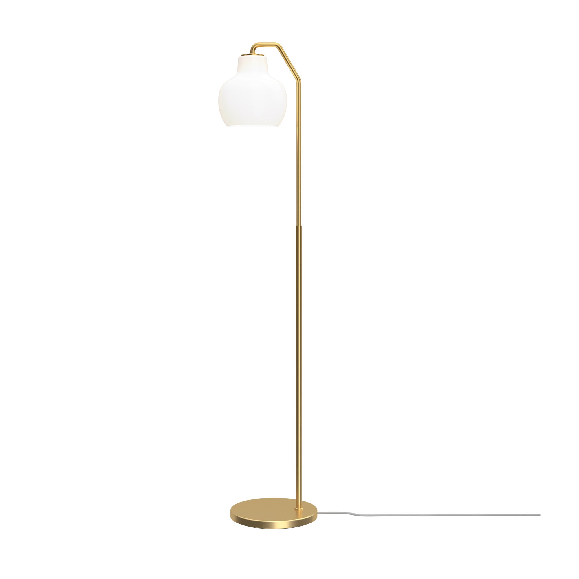 VL Ring Crown E27 gulvlampe messing/opal