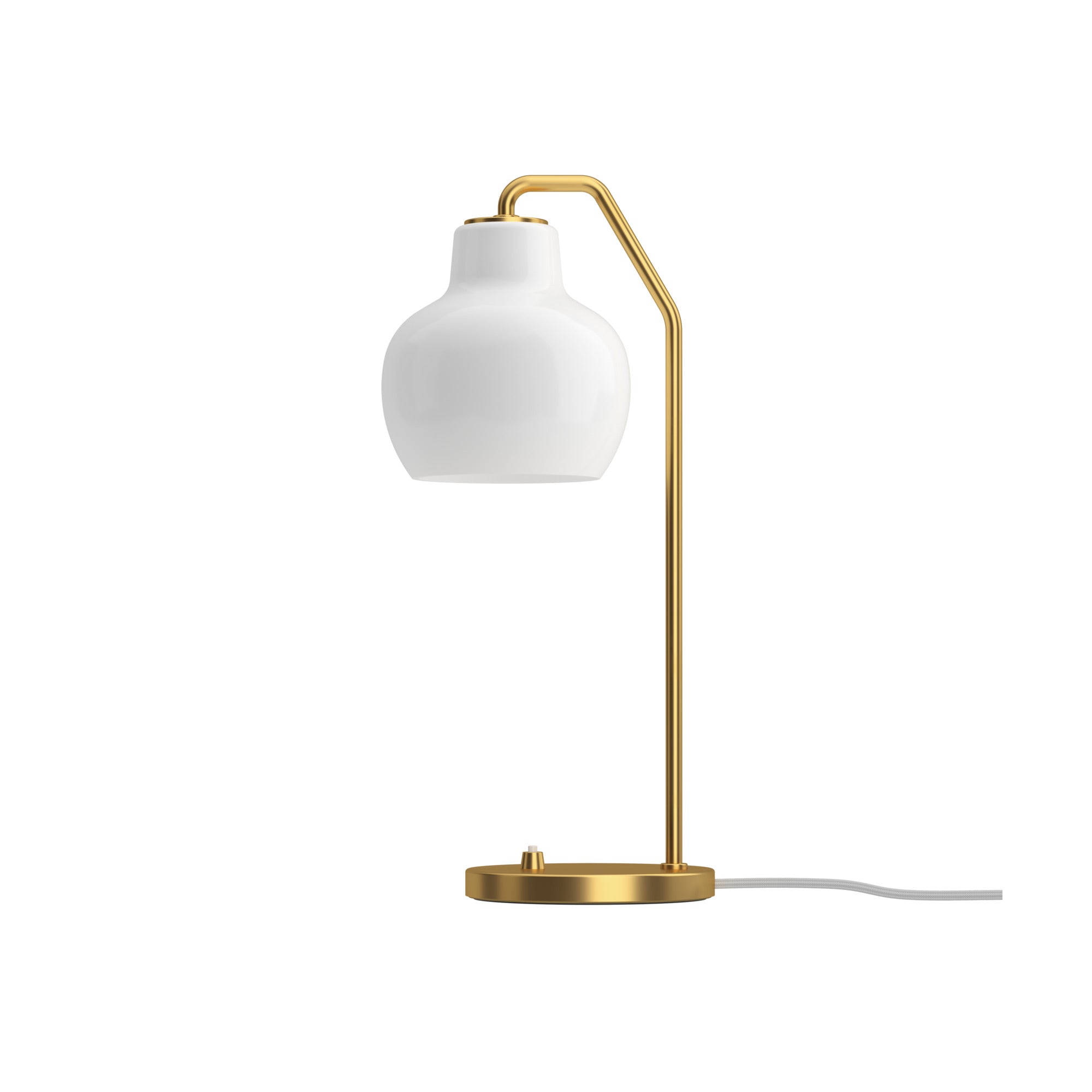 VL Ring Crown Ø150 E14 bordlampe messing/opal