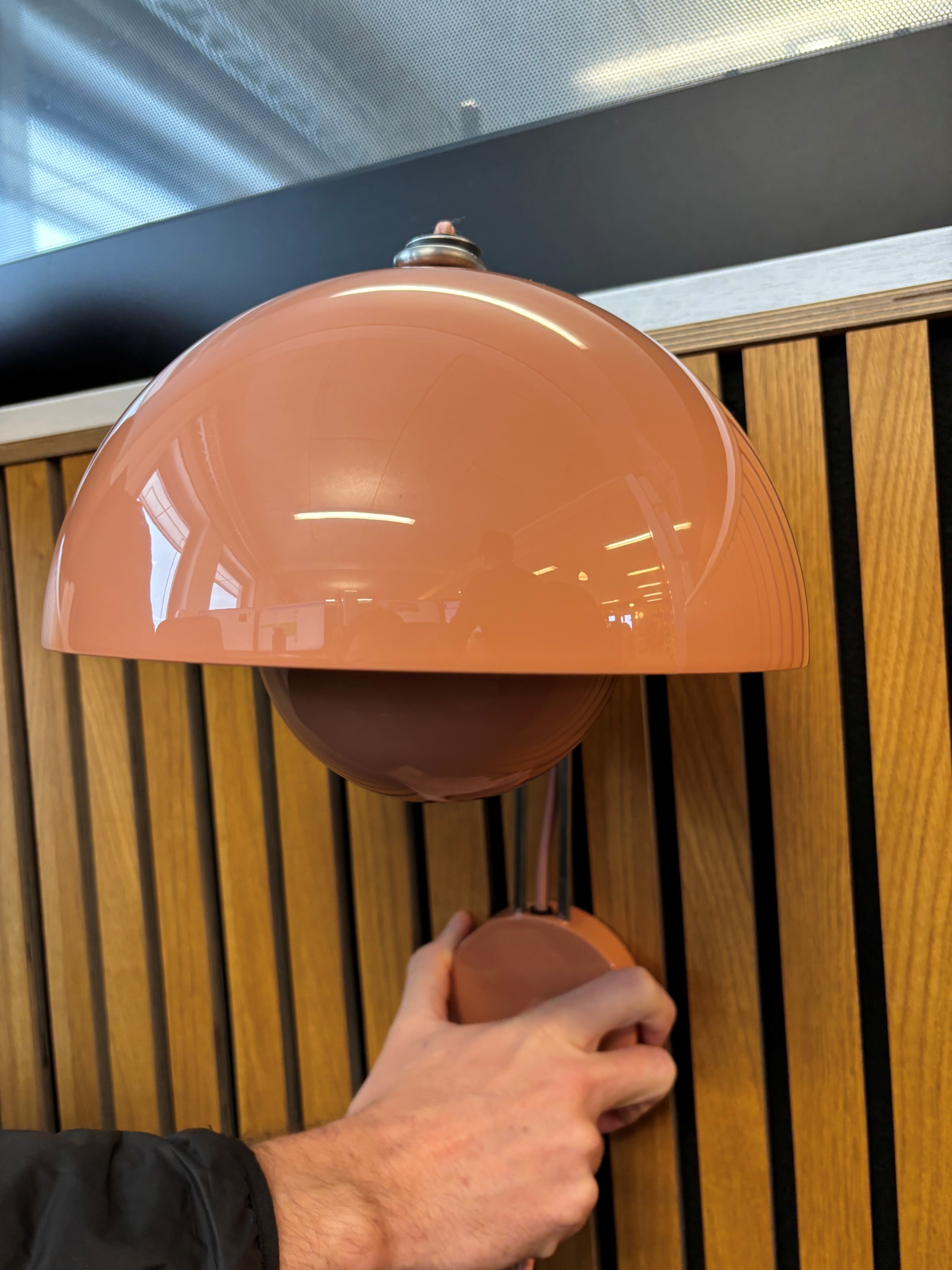 Flowerpot Væglampe VP8 Beige Rød