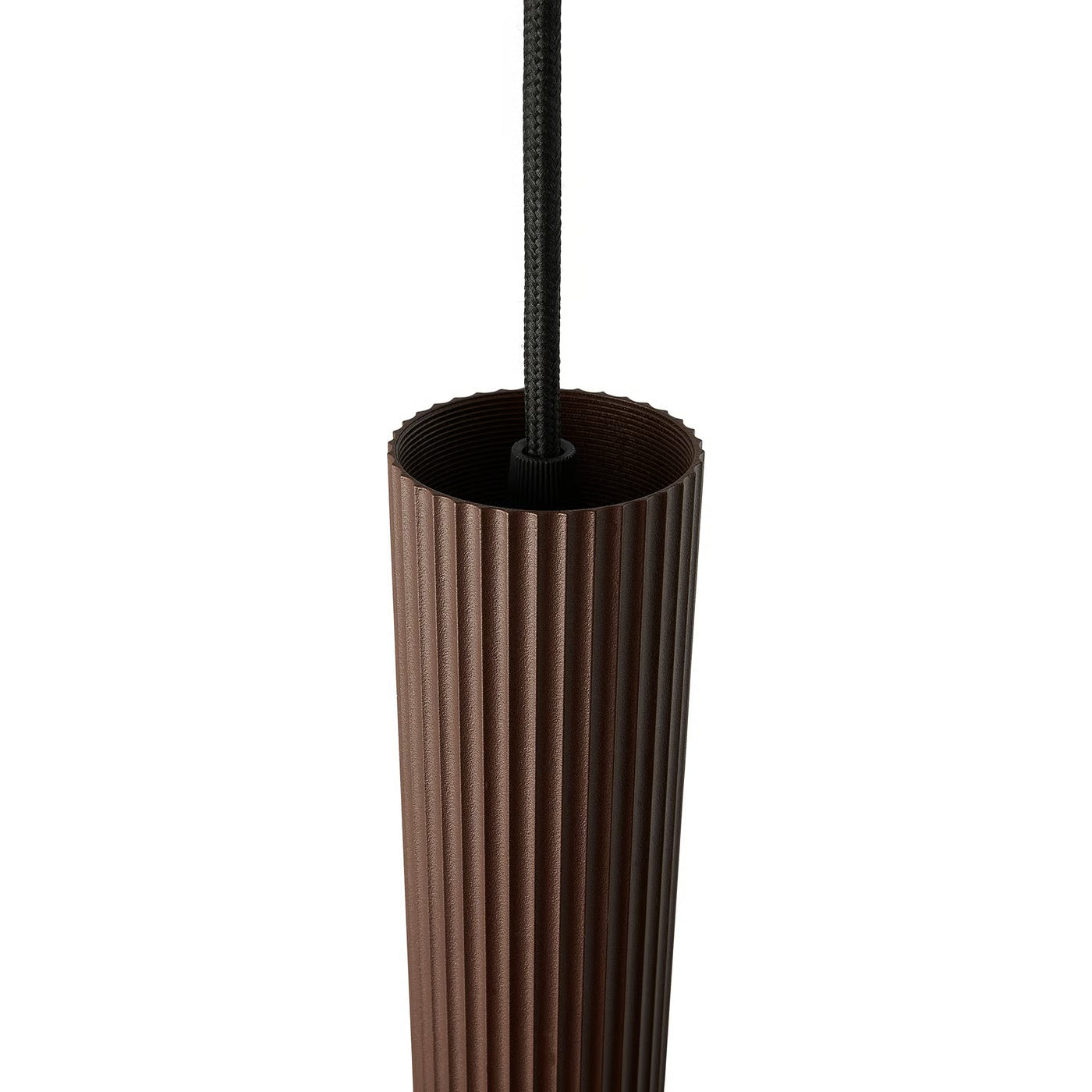 Nordlux Vico Pendel Metallisk Brun close-up top og ledning