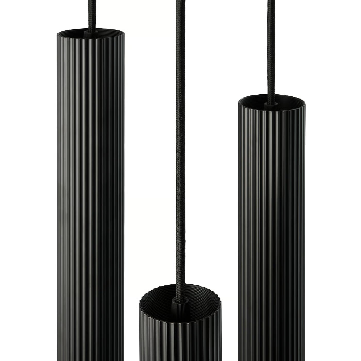 Nordlux Vico 3-Rondel Sort detaljer med ledninger