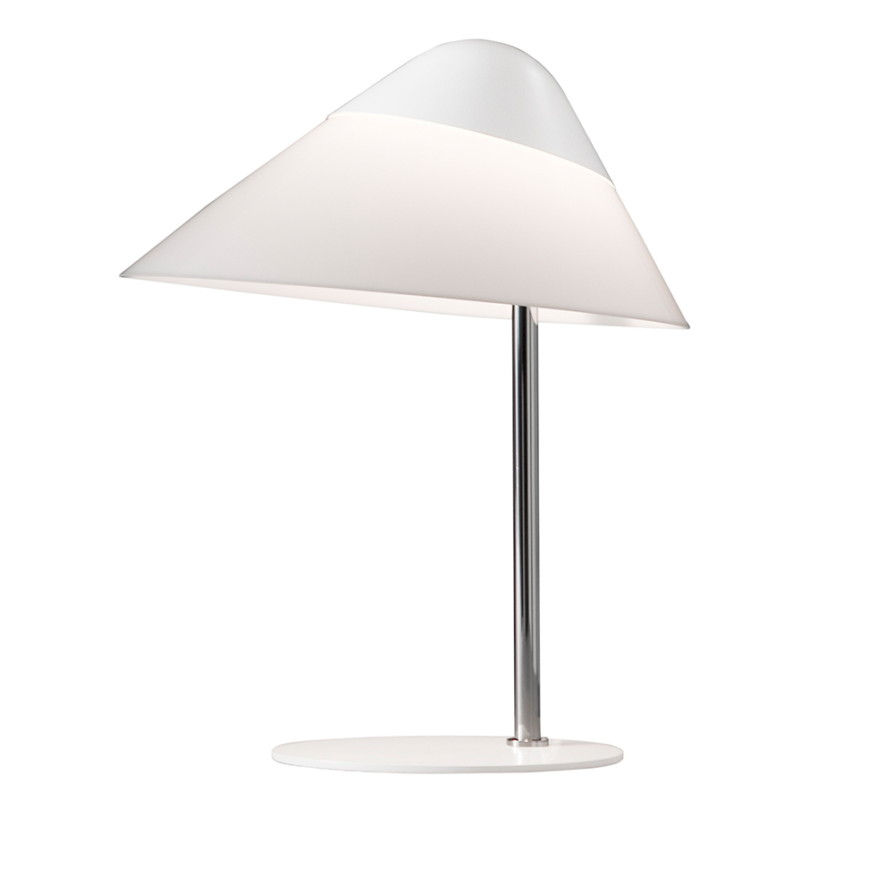 Opala Midi Bordlampe Hvid Ø42,5 - Pandul