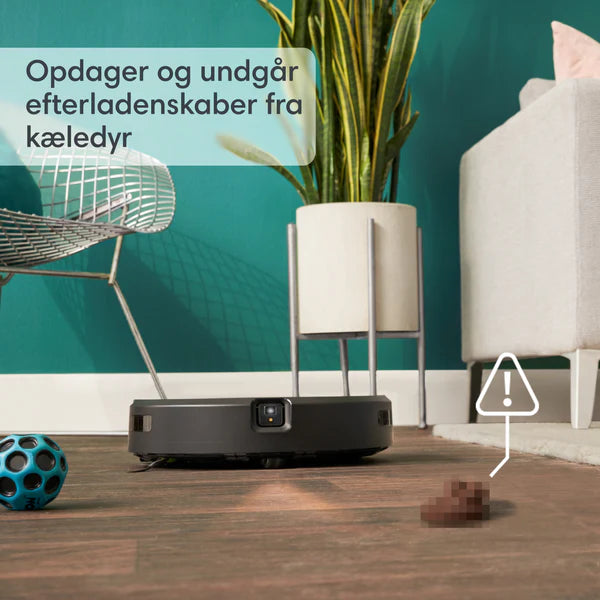 irobot støvsuger der undergår efterladenskaber fra dy