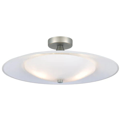 Baroni Loftslampe Ø46 Opal, Alu - Halo Design