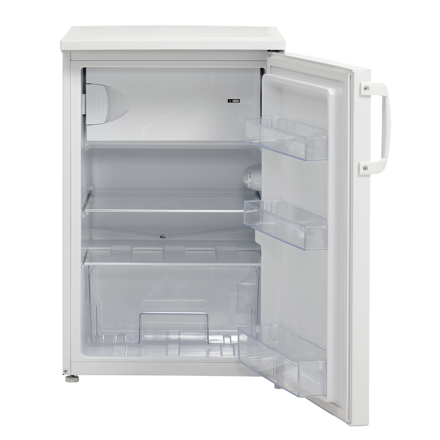 Scandomestic SKB 119 W - Fritstående køleskab med fryseboks - inkl 4 års garanti!
