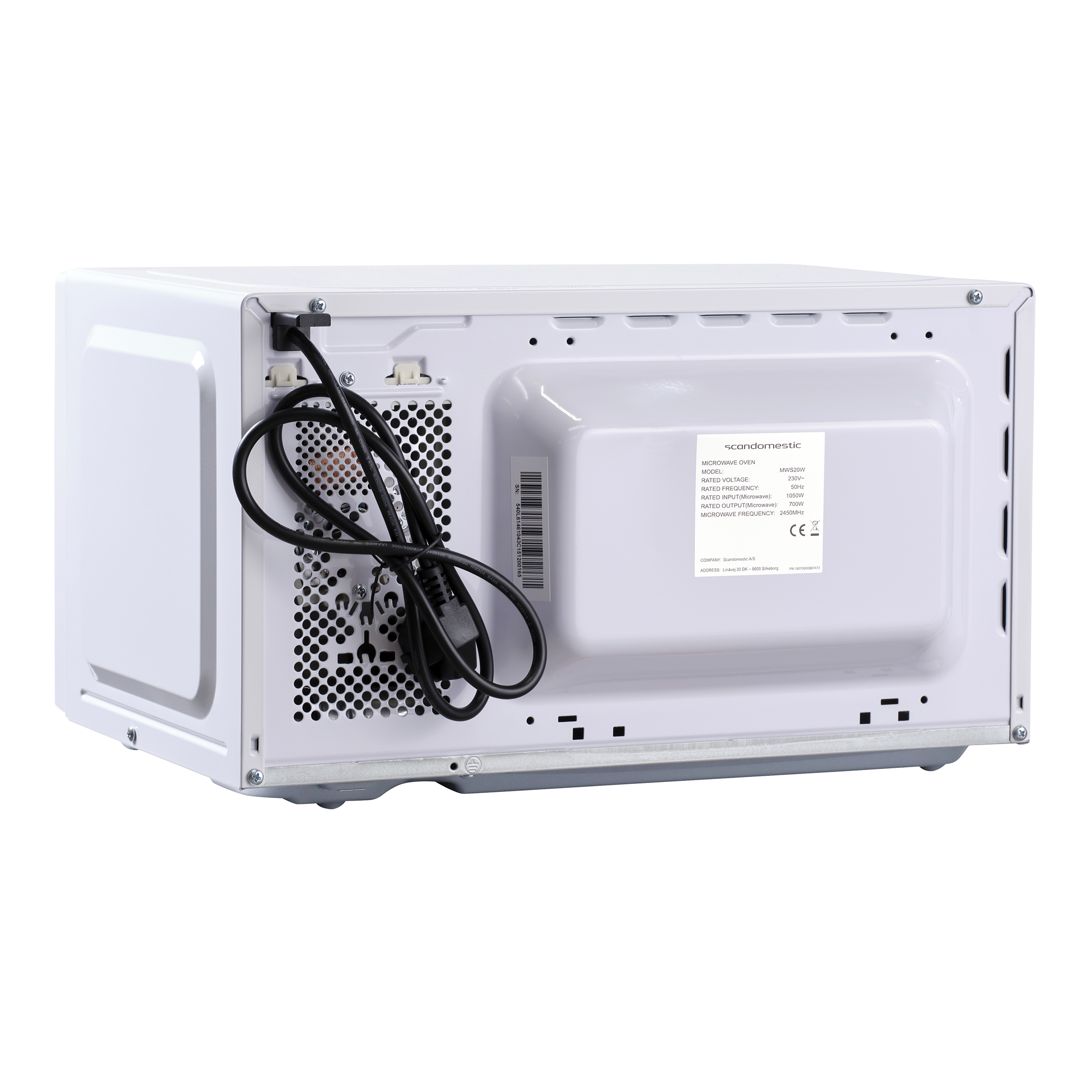 Scandomestic MWS20W Mikrobølgeovn