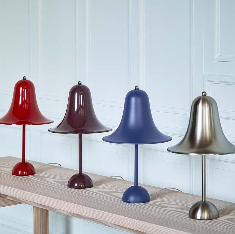 Verpan Pantop Ø23 Bordlampe udsnit af serien