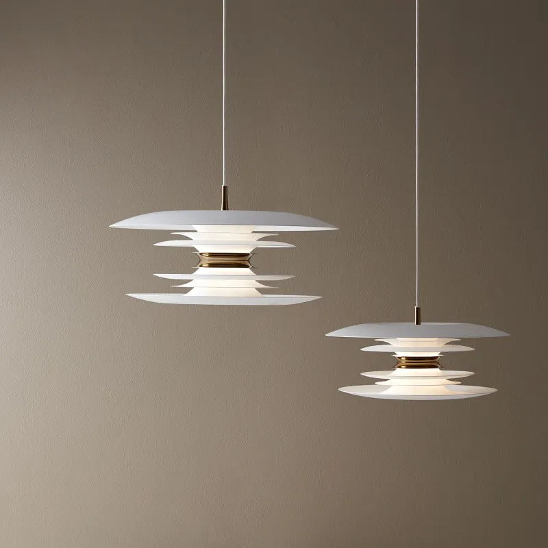 Diablo Pendel Ø30 Hvid/Messing G9 - DEMO