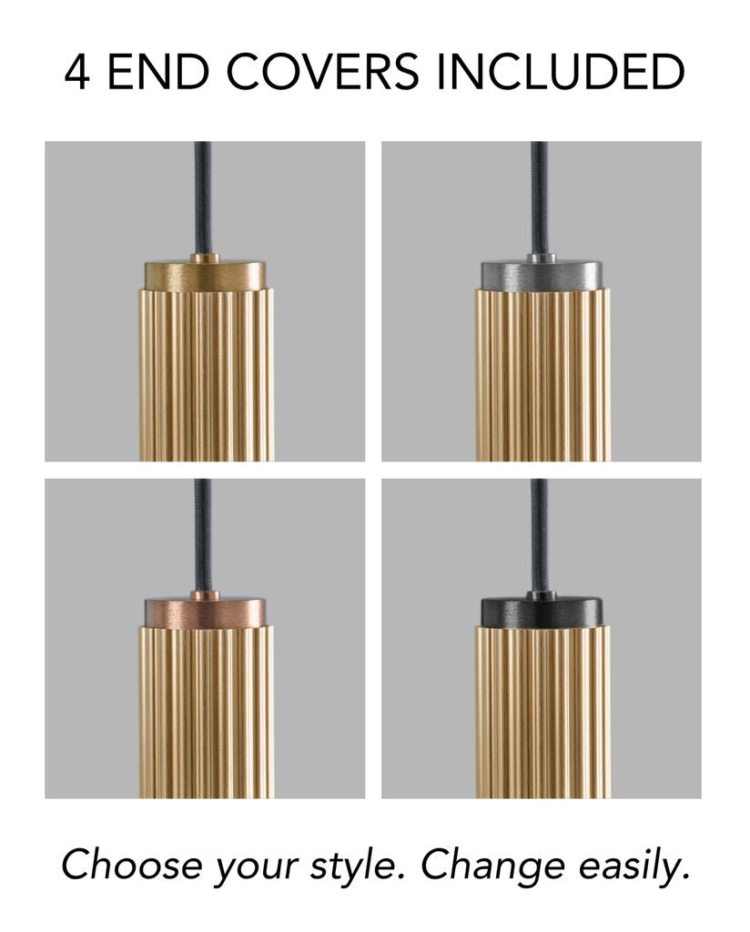 VELVET S2 Switch Tune brass med fire end covers