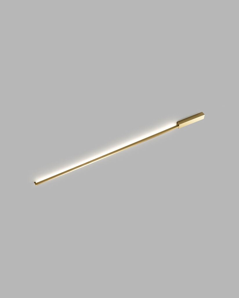 Tændt Stripe 1500 Switch Tune 2700/3000K Brass væg/loftslampe