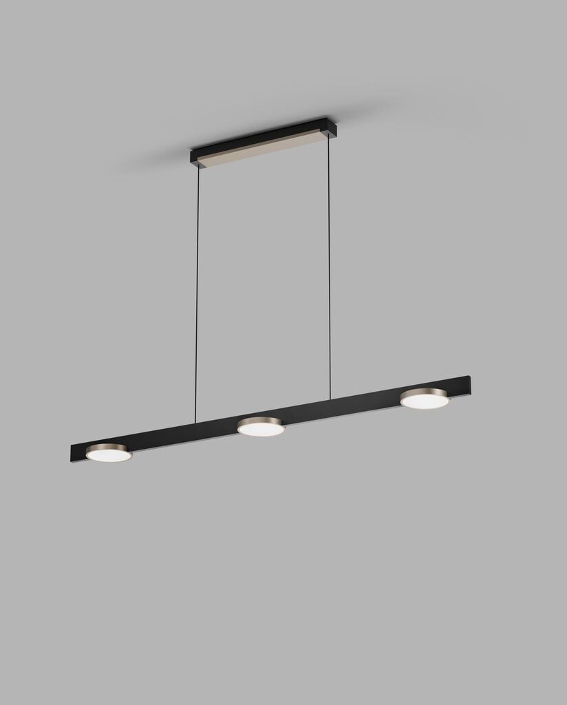 Inlay S1250 Linear Disc SmartTune 2700-6500K Mat Sort/Satin Guld