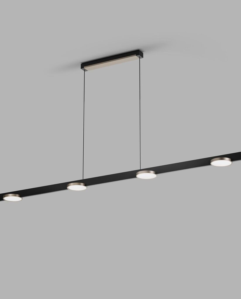 Inlay S1800 Linear Disc SmartTune 2700-6500K Mat Sort/Satin Guld