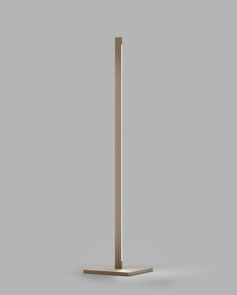 Light-Point Inlay F1 Satin Gold Gulvlampe af Studio F. A. Porsche