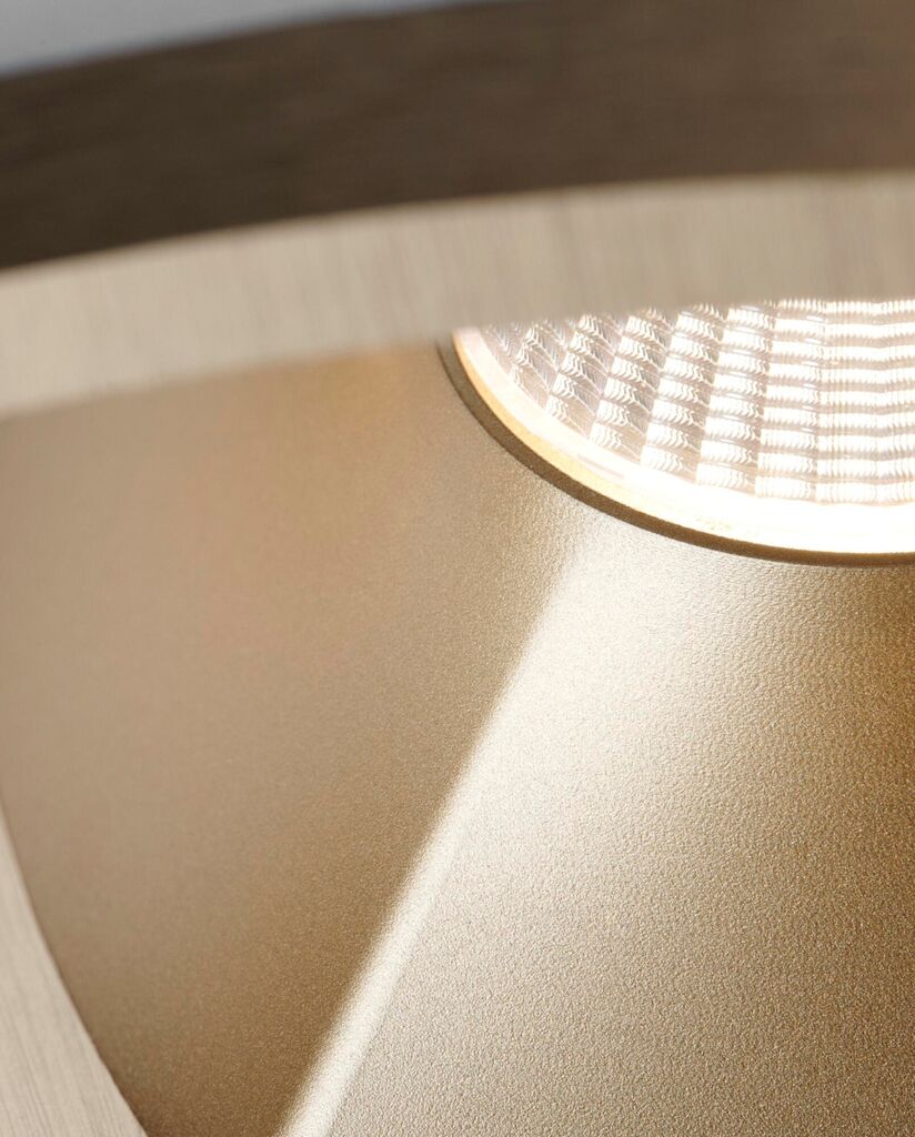 LIGHT-POINT MIRAGE 1 Spot 10W IP54 2700/3000K Messing close-up