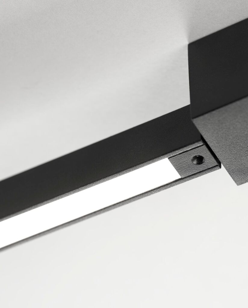 Stripe 2000 Switch Tune 2700/3000K Black væg/loftslampe detaljer