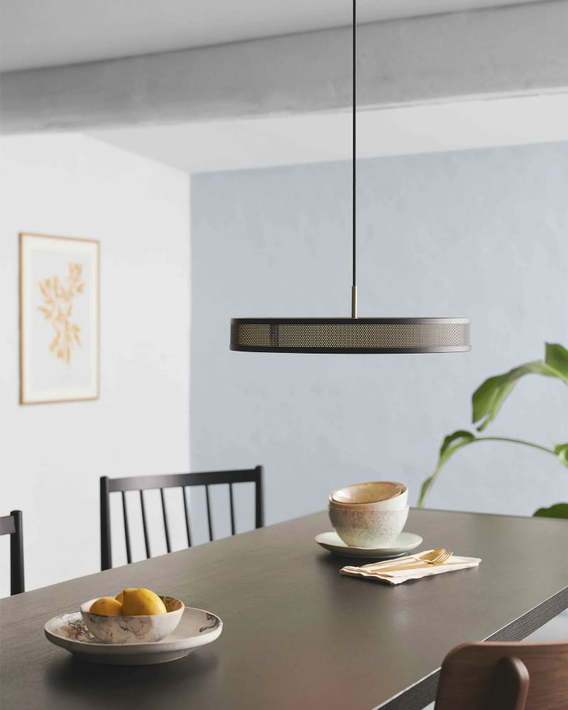 Frame Pendel Ø43 5xG9, Lys Grå Antique - Halo Design