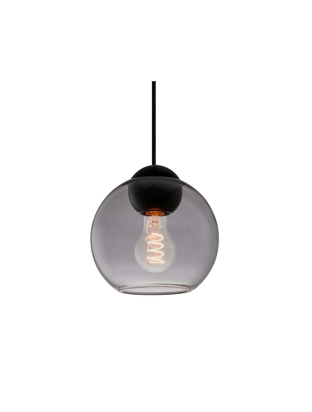Bubbles Ø18 Pendel, Smoke - Halo Design