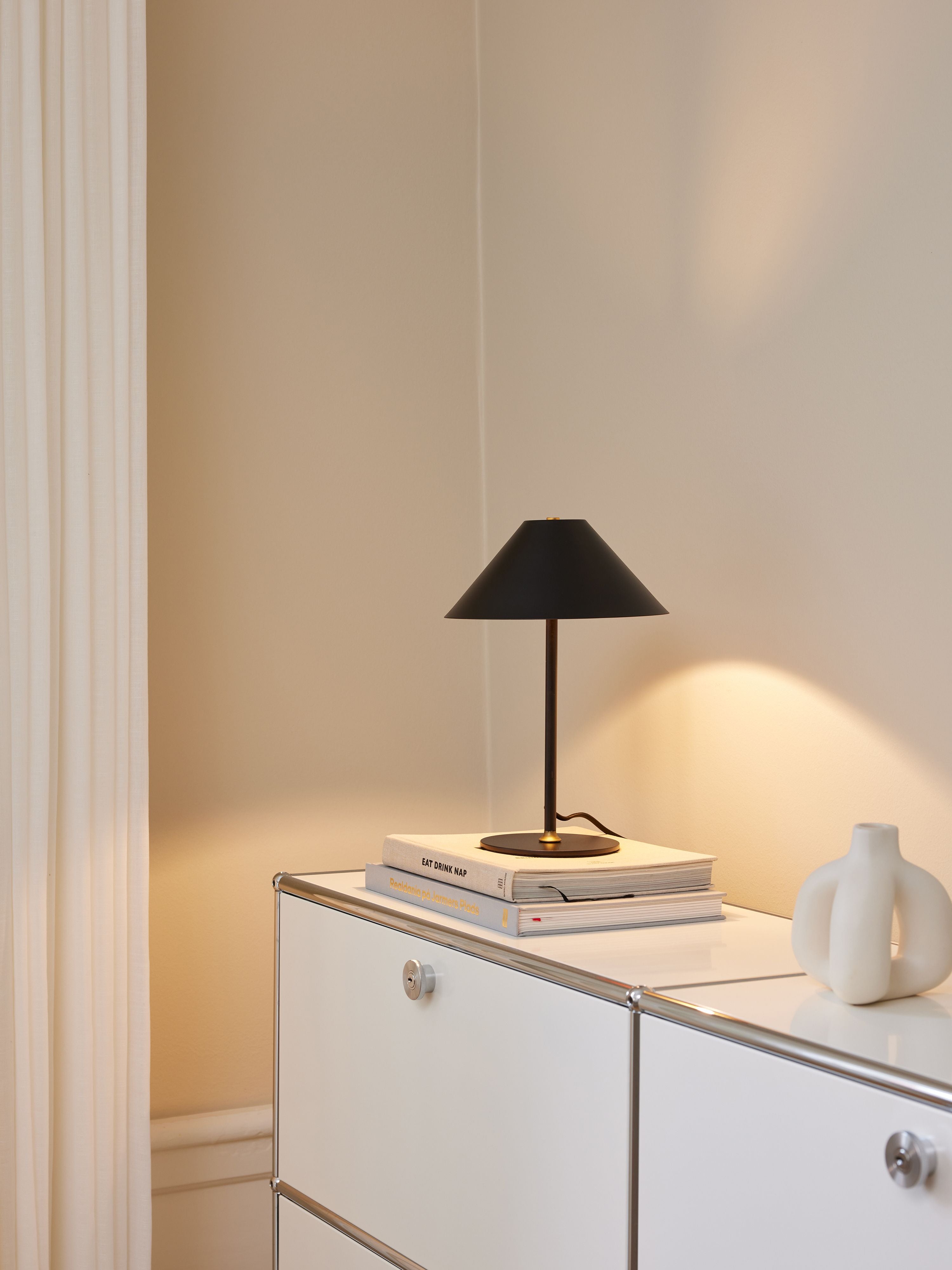 Hygge Bordlampe Ø24 Graphit Sort