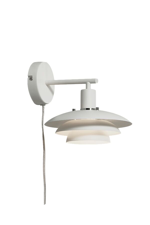 Epsilon Væglampe Hvid
