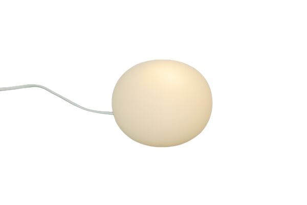 Globus Ø13 Bordlampe Hvid