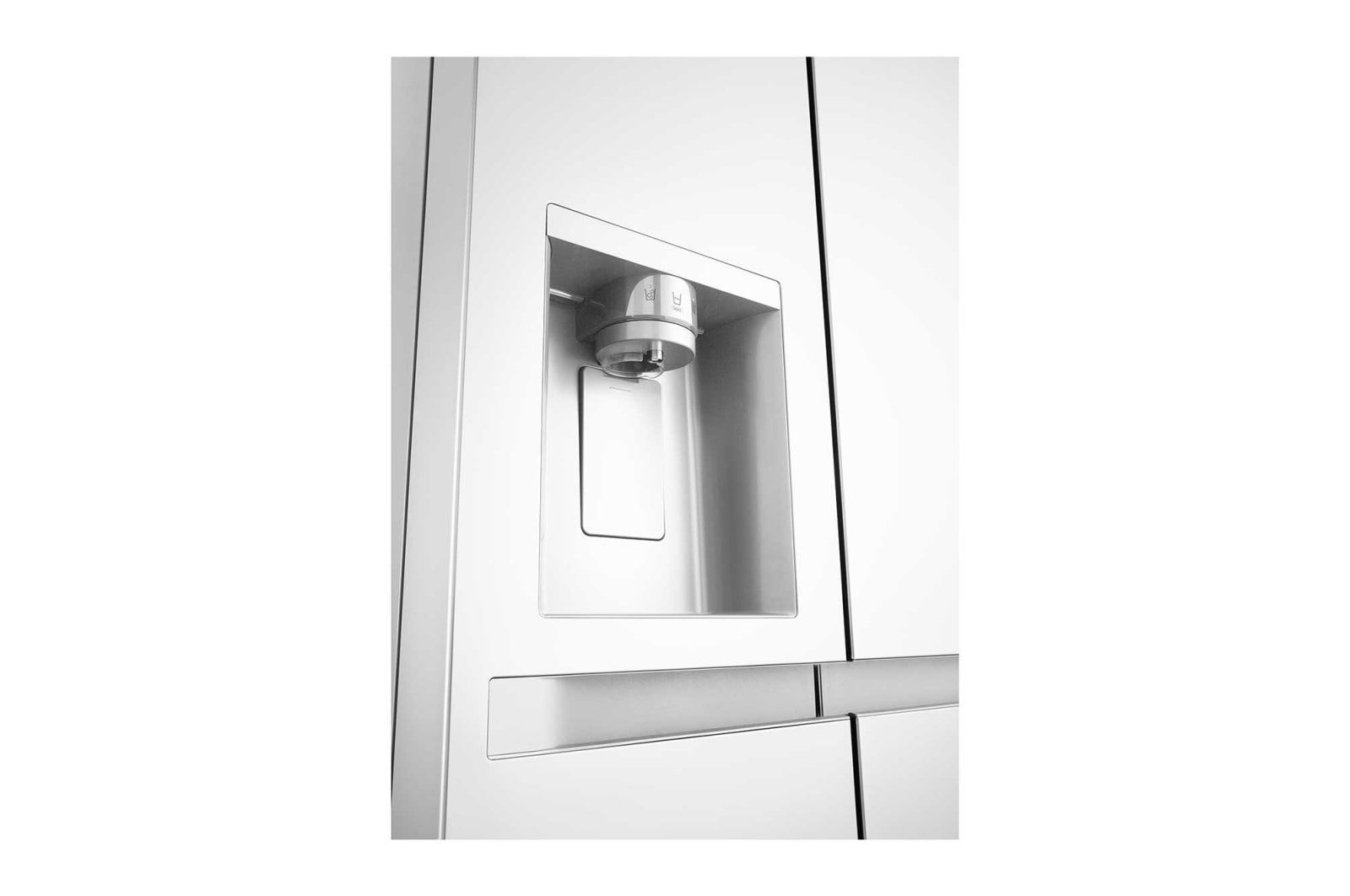 LG GSLC40SWPE Amerikanerskab
