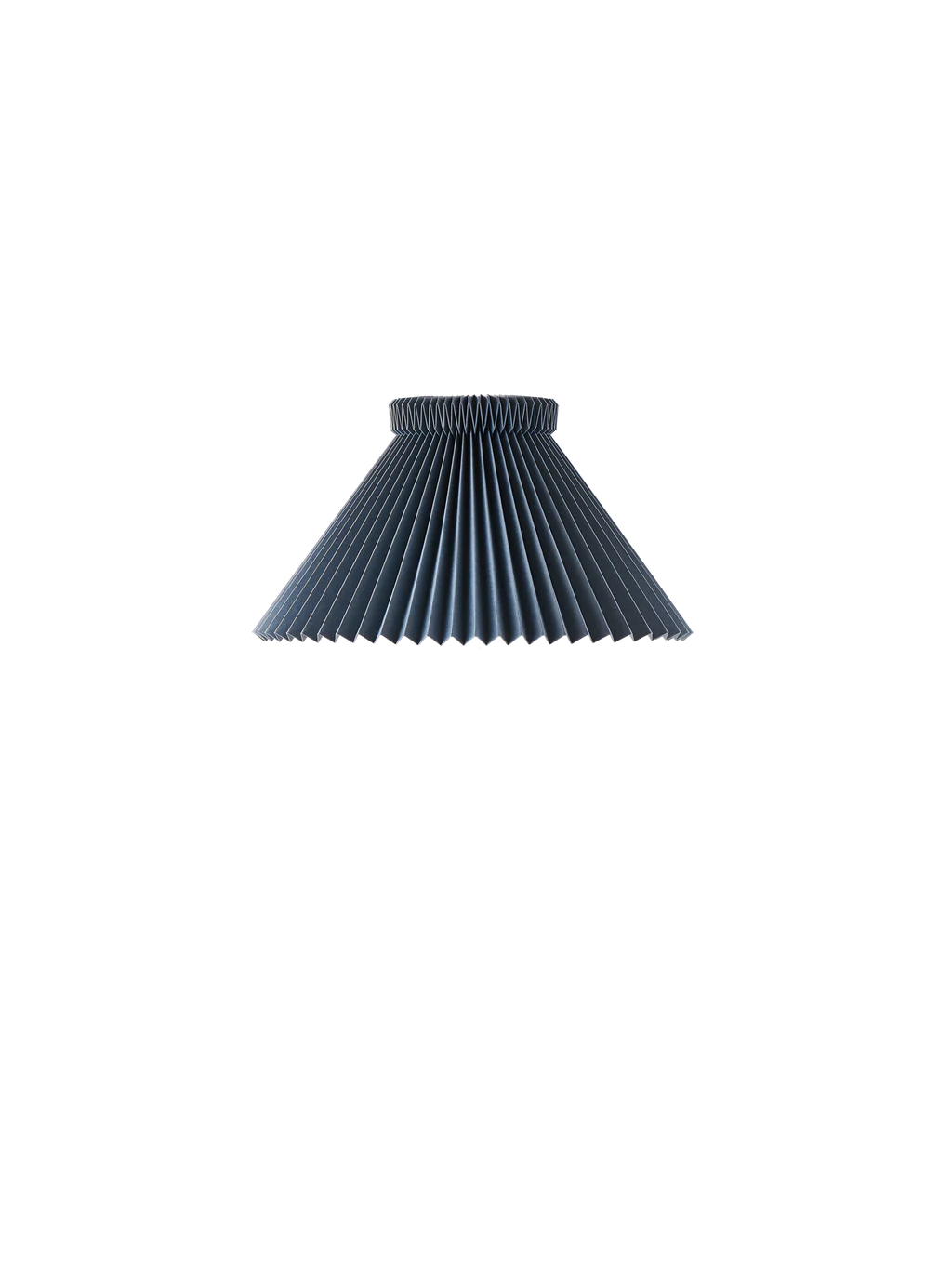 LE KLINT Model 1 Colour Pleats denim blue 17cm lampeskærm