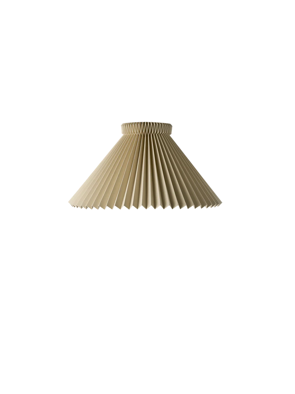 LE KLINT Model 1 Colour Pleats buttermilk 19cm lampeskærm