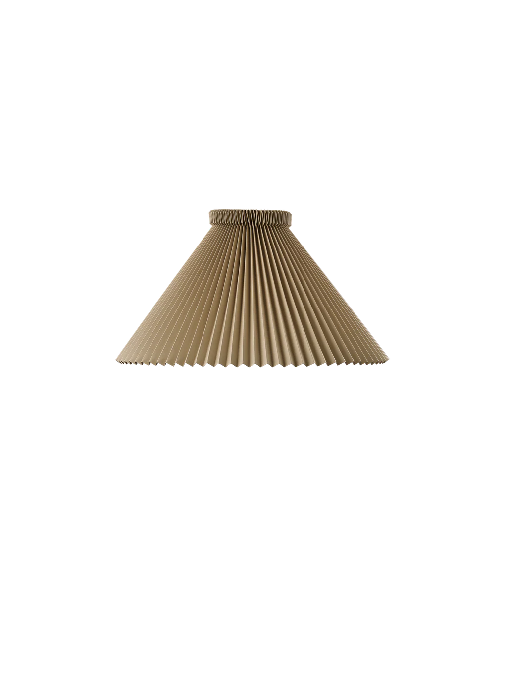 LE KLINT Model 1 Colour Pleats buttermilk 21cm lampeskærm