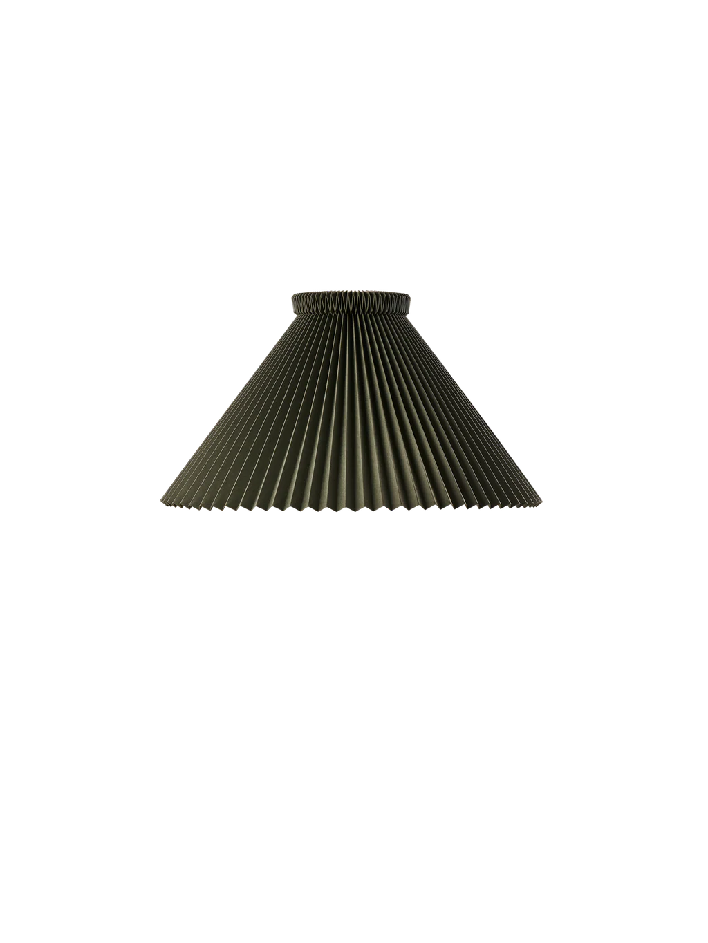 LE KLINT Model 1 Colour Pleats moss green 21cm lampeskærm